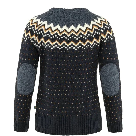 Fjallraven Ovik Knit Wool Sweater Womens Small Navy Crewneck - Picture 2 of 8